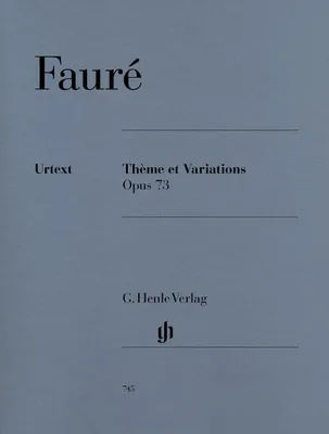 Thème et variations op. 73