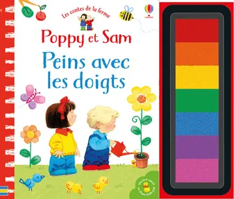 Poppy et Sam - Peins avec les doigts - Les contes de la ferme