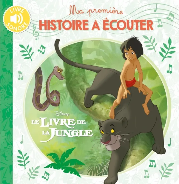 Jeux et Jouets Musique CD / livres CD LE LIVRE DE LA JUNGLE - Ma Première Histoire à écouter - Disney COLLECTIF