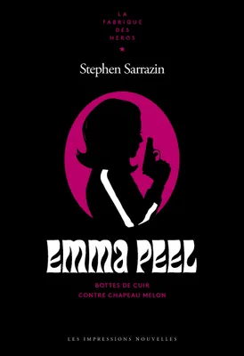 Emma Peel - Bottes de cuir contre chapeau melon