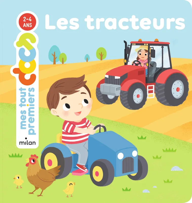 Jeux et Jouets Livres Livres pour les 0-3 ans Imagiers Les tracteurs Carine Panis