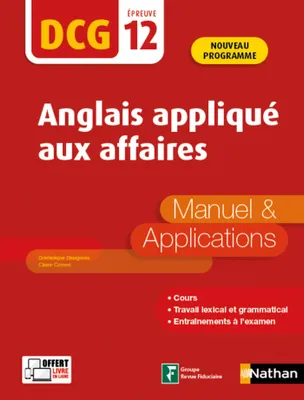Anglais des affaires - DCG 12 - Manuel et applications - EPUB