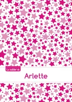 Le cahier d'Arlette - Petits carreaux, 96p, A5 - Constellation Rose