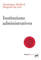 institutions administratives