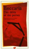 Livres Sciences Humaines et Sociales Philosophie Des délits et des peines Cesare Beccaria