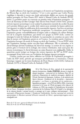 Naissance et renaissance de l'équitation portugaise, Du XVe au XVIIIe siècle d'après l'étude des textes fondateurs
