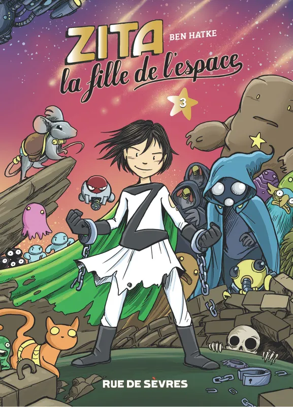 Jeux et Jouets Livres Livres pour les  9-12 ans BD - Manga Zita, la fille de l'espace T3 Ben Hatke