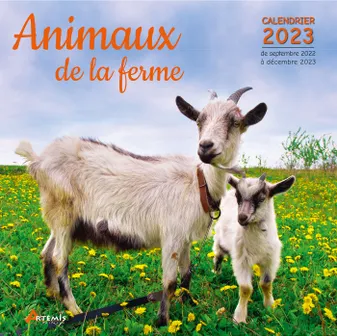 Calendrier animaux de la ferme 2023