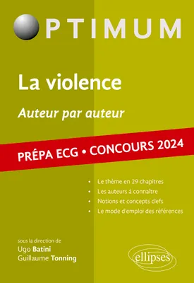 La violence ECG 2024 - Auteur par auteur