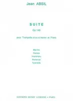 Suite Op.149, Trompette et piano