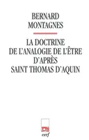 La doctrine de l'analogie de l'être d'après saint Thomas d'Aquin
