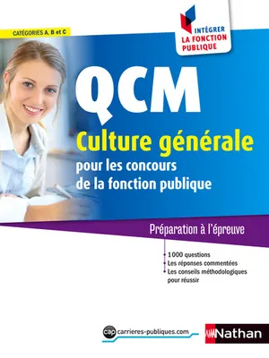 QCM Culture générale Catégories A, B et C Intégrer la fonction publique