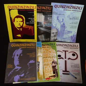 Quinzinzinzili, le bulletin messacquien (lot de 7 numéros, 2008-2010)