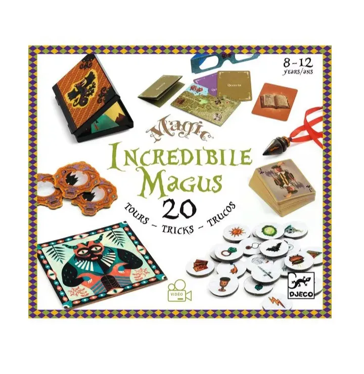 Jeux et Jouets Jeux d'imagination Spectacles et magie Incredible Magus : 20 tours de magie Magie