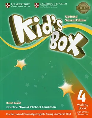 Kid'S Box Updated Second Edition Level 4 Activity Book with Online Resources