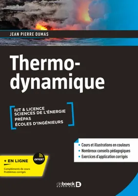 Thermodynamique, Cours, exercices et problèmes corrigés - Licence, IUT, Prépas