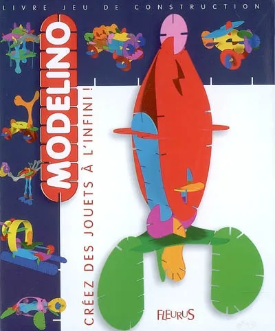 Livres Jeunesse de 3 à 6 ans Livres animés et pop-up 5, Modelino 5, créez des jouets à l'infini Florence Chalvignac, Philippe Azambourg
