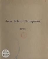 Jean Boivin-Champeaux, 1887-1954