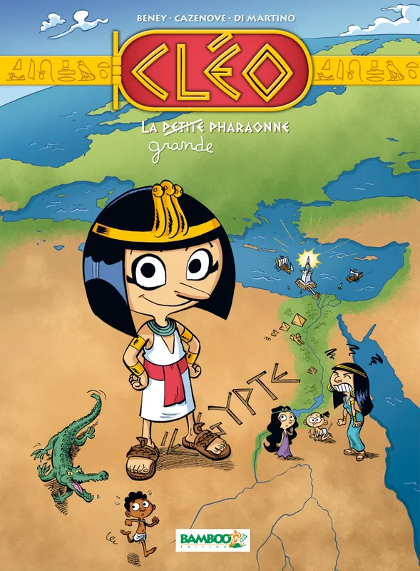 Livres BD Les Classiques 1, Cléo la petite pharaonne - tome 01, La grande pharaonne Beney, Hélène