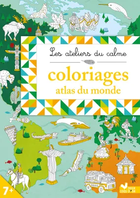 Coloriages atlas du monde