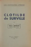 Une mystification littéraire : Clotilde de Surville