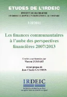 les finances communautaires a l aube des perspectives financieres 2007/2013
