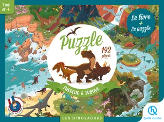 Puzzle Cherche et Trouve - Les dinosaures