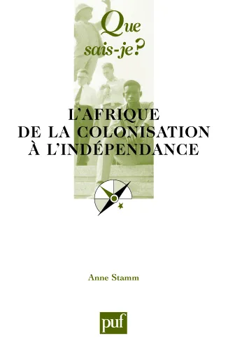 Livres Histoire et Géographie Histoire Histoire générale L'Afrique, de la colonisation à l'indépendance Anne Stamm