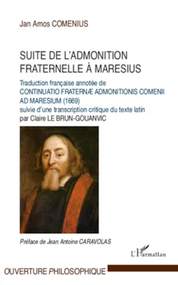 Suite de l'admonition fraternelle à Maresius, Traduction française de 
