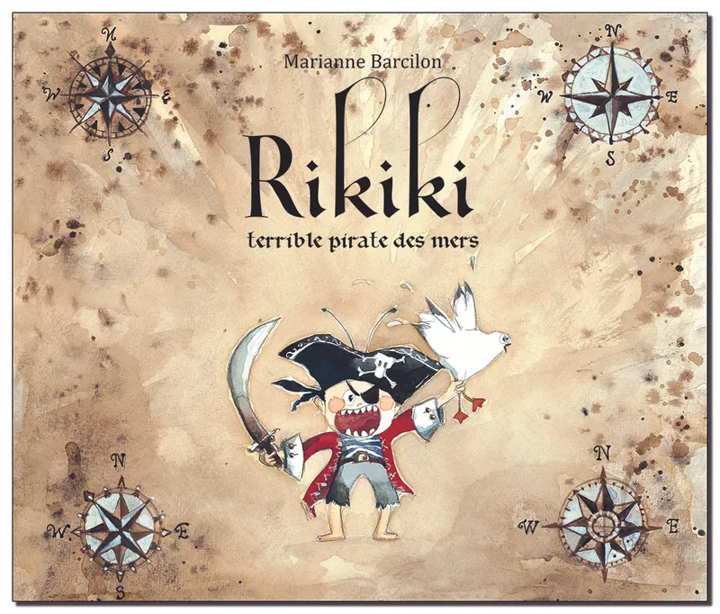 Jeux et Jouets Livres Livres pour les 3-6 ans Albums Rikiki - Terrible pirate des mers Marianne Barcilon