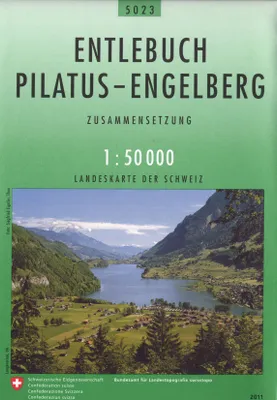 Carte nationale de la Suisse, 5023, ENTLEBUCH-PILATUS-ENGELBERG