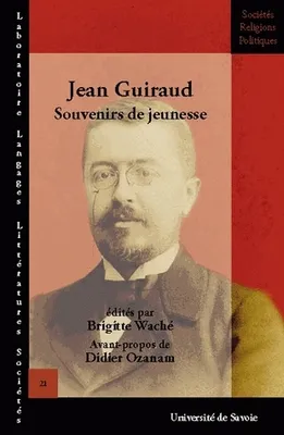 Jean Guiraud, Souvenirs de jeunesse