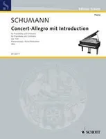 Allegro de concert avec Introduction en ré mineur, pour piano et orchestre. op. 134. piano and orchestra. Réduction pour piano.