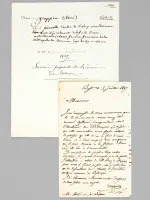 [ Lettre autographe signée ] 1 L.A.S. d'une page datée de Besançon, le 5 juillet 1807, adressée à Dijon à M. Antoine, ancien ingénieur en chef des Ponts et Chaussées, membre de plusieurs académies : 