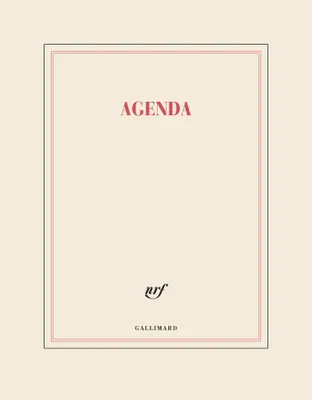 Agenda littéraire sept. 2023 à sept. 2024 (papeterie)