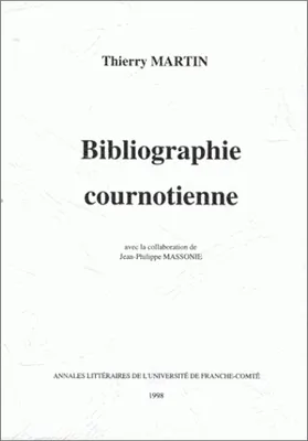 Bibliographie cournotienne