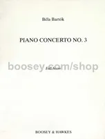 Piano Concerto 3, piano and orchestra. Partition.