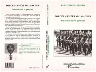 Forces Armées Malgaches, Entre devoir et pouvoir