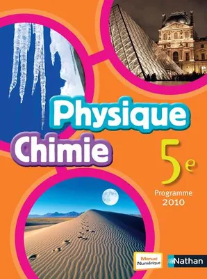 Physique-Chimie 5e 2010, programme 2010