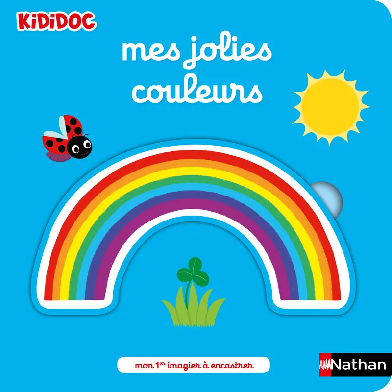 Livres Jeunesse Les tout-petits Albums animés et pop-up Mon 1er imagier à encastrer, 5, Mes jolies couleurs Nathalie Choux