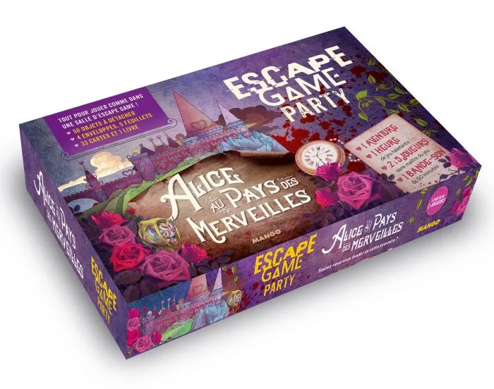 Livres Loisirs Sports Escape game party : Alice au pays des Merveilles Rémi Prieur, Mélanie Vives, Martin Mottet
