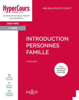 Introduction Personnes Famille - 11e ed., Introduction, personnes, famille