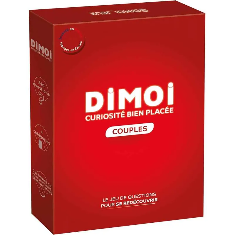 Jeux et Jouets Jeux de société Jeux d'ambiance Dimoi - Edition Couple Jeux de cartes