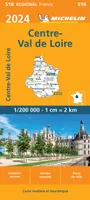 Carte Régionale Centre - Val de Loire 2024