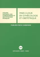 Mises à jour en gynécologie et obstétrique ., [XXIX], Mises à jour en gynécologie et obstétrique