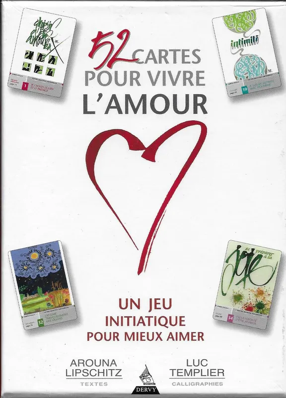 Livres Spiritualités, Esotérisme et Religions Esotérisme Coffret 52 cartes pour vivre l'amour Arouna Lipschitz