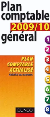 Plan comptable général 2009-10, plan comptable actualisé, autorisé aux examens