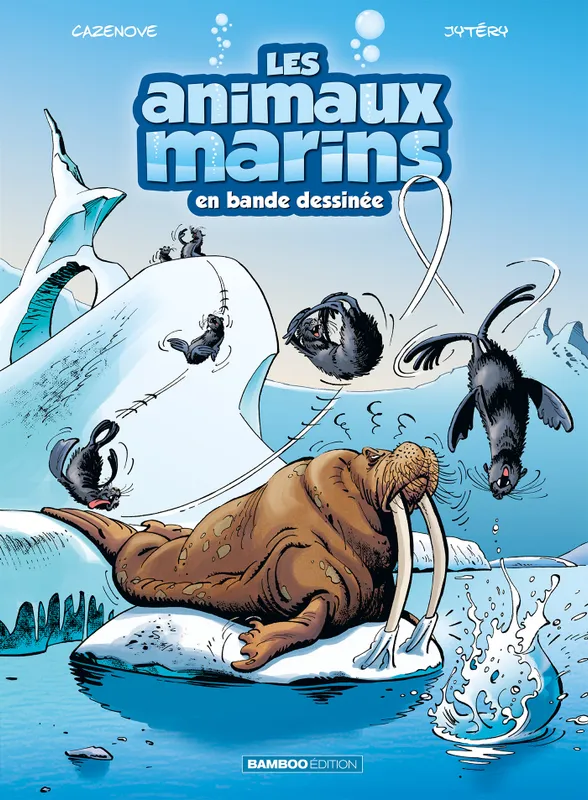 Les animaux marins en BD - Tome 04 - Top humour 2020 Jytéry