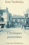 Chroniques parisiennes, 1924-1928