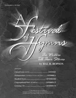 Festival of Hymns: The Writers Tell Their Stories, Handbell Score